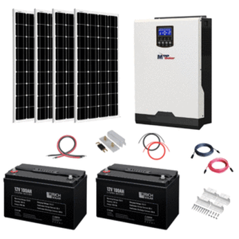 complete off grid solar kit