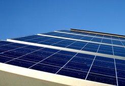 commercial building solar panels